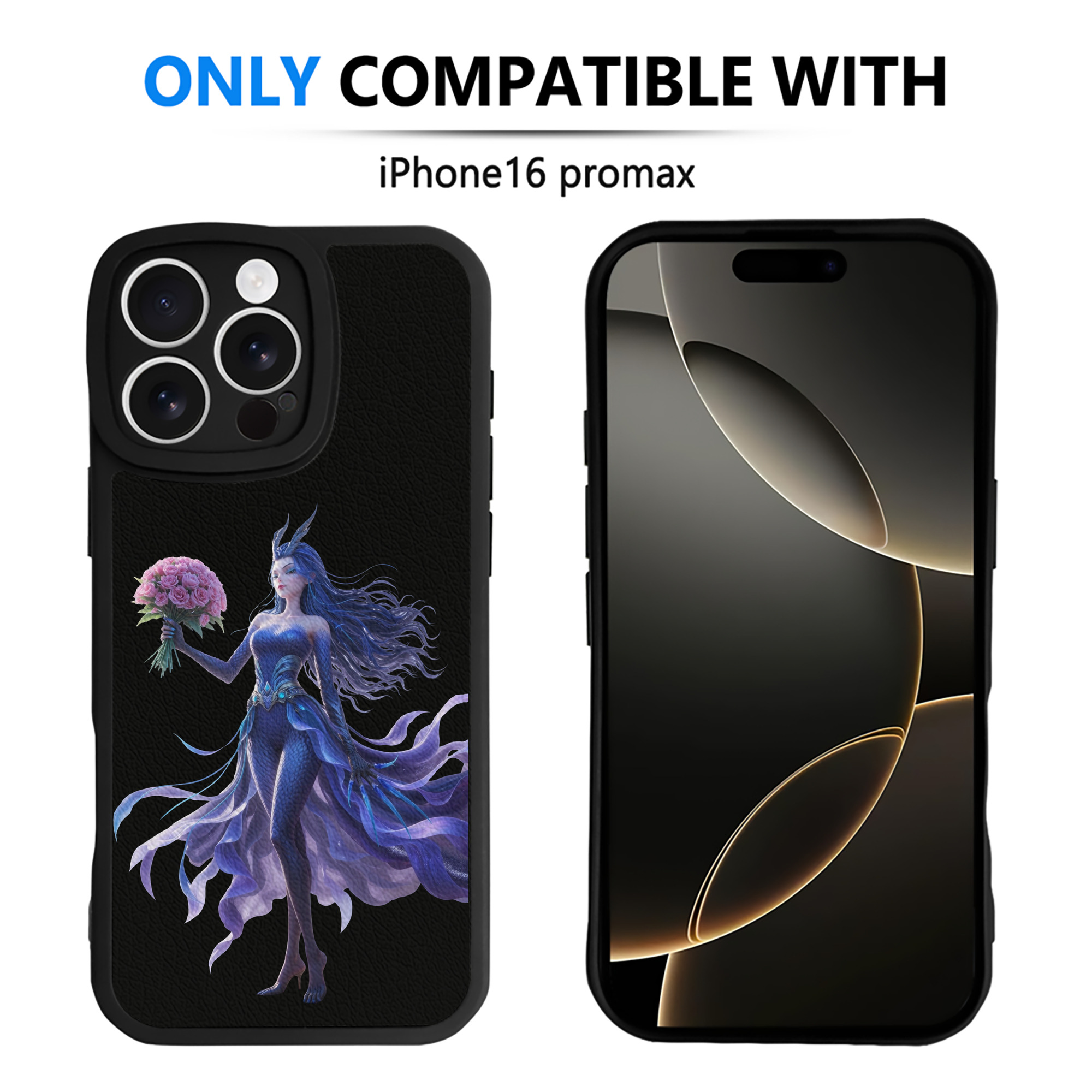 （画像用） Ne Zha 2 ナタ 魔童の大暴れ 【iPhone 16シリーズ対応】シリコンスマホケース（レザー調） 材質：シリコン